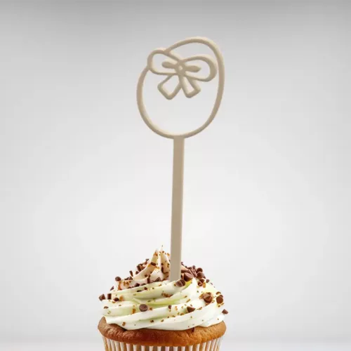 Cake topper œuf Pâques pour la décoration des gâteaux