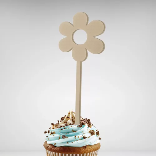 Cake topper Fleur pour la décoration des gâteaux