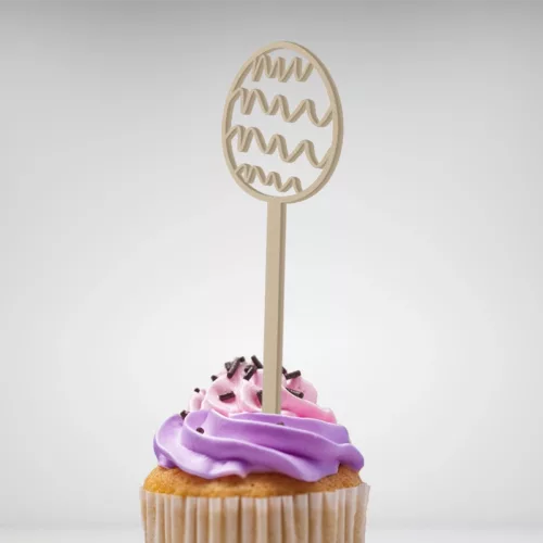 Cake topper Œuf de Pâques pour la décoration des gâteaux