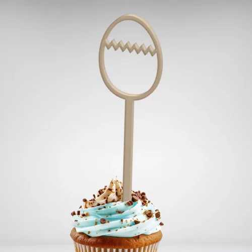 Cake topper Œuf de Pâques pour la décoration des gâteaux