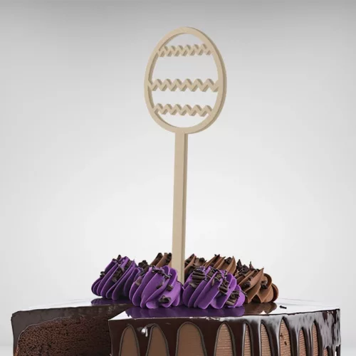 Décorez vos gâteaux spécial Pâques avec ce Cake Topper Œuf de Pâques