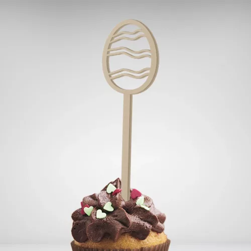 Décorez vos gâteaux spécial Pâques avec ce Cake Topper Œuf de Pâques