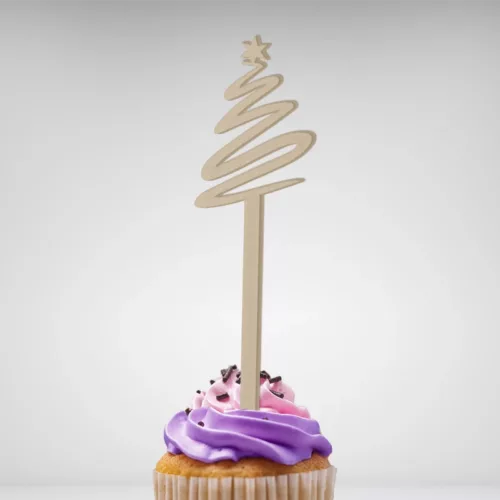 Sublimez vos gâteaux de Noël avec mon cake topper exclusif Sapin de Noël!