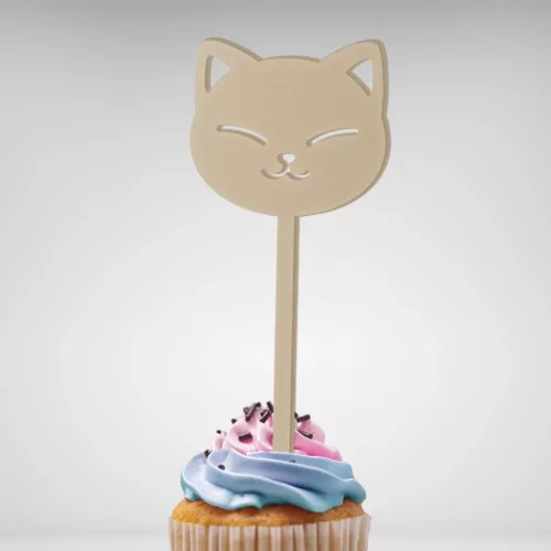 Personnalisez le sommet de votre gâteau avec ce Cake Topper Chat