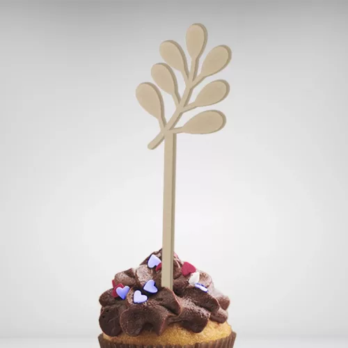 Personnalisez le sommet de votre gâteau avec ce Cake Topper Branche