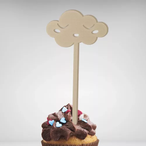 Personnalisez le sommet de votre gâteau avec ce Cake Topper Kawaï Zen