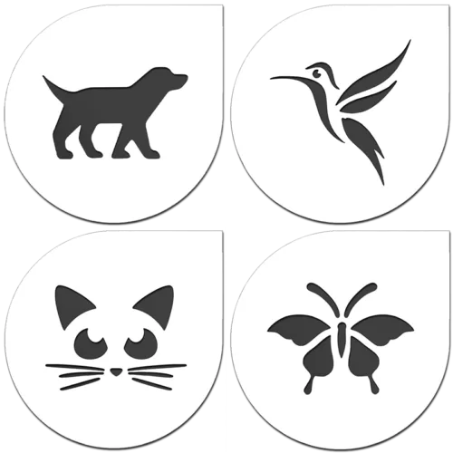 Kit de tatouages temporaires Animal parfaits pour personnaliser votre style avec des designs uniques et faciles à appliquer.