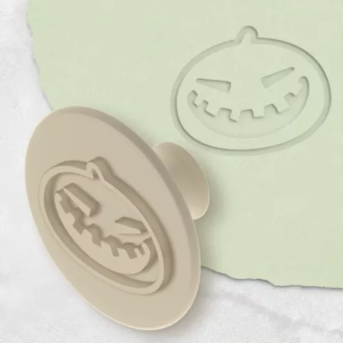 Tampon Courge Terrifiante spécial Halloween pour des biscuits festifs uniques ! Livraison gratuite